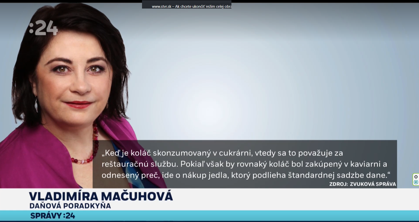 O DPH v médiách: sadzby v gastre a návrat zábezpeky